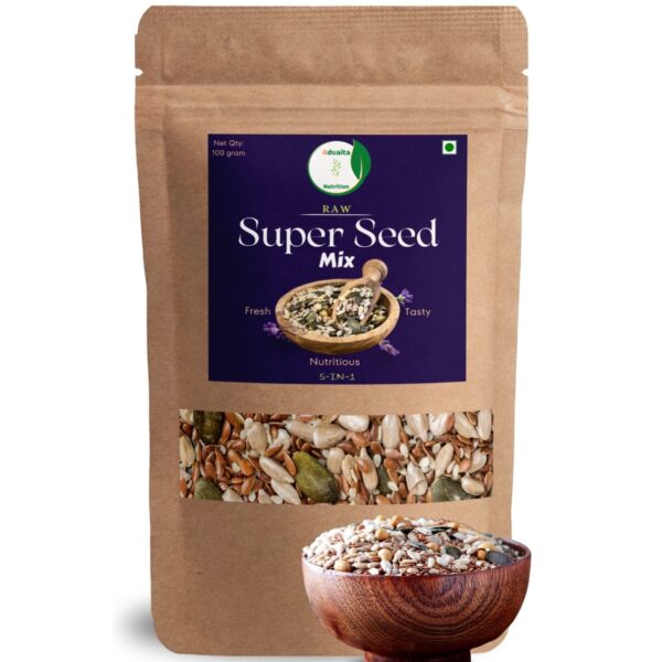 super seed mix super food chia pumpkin flax seed